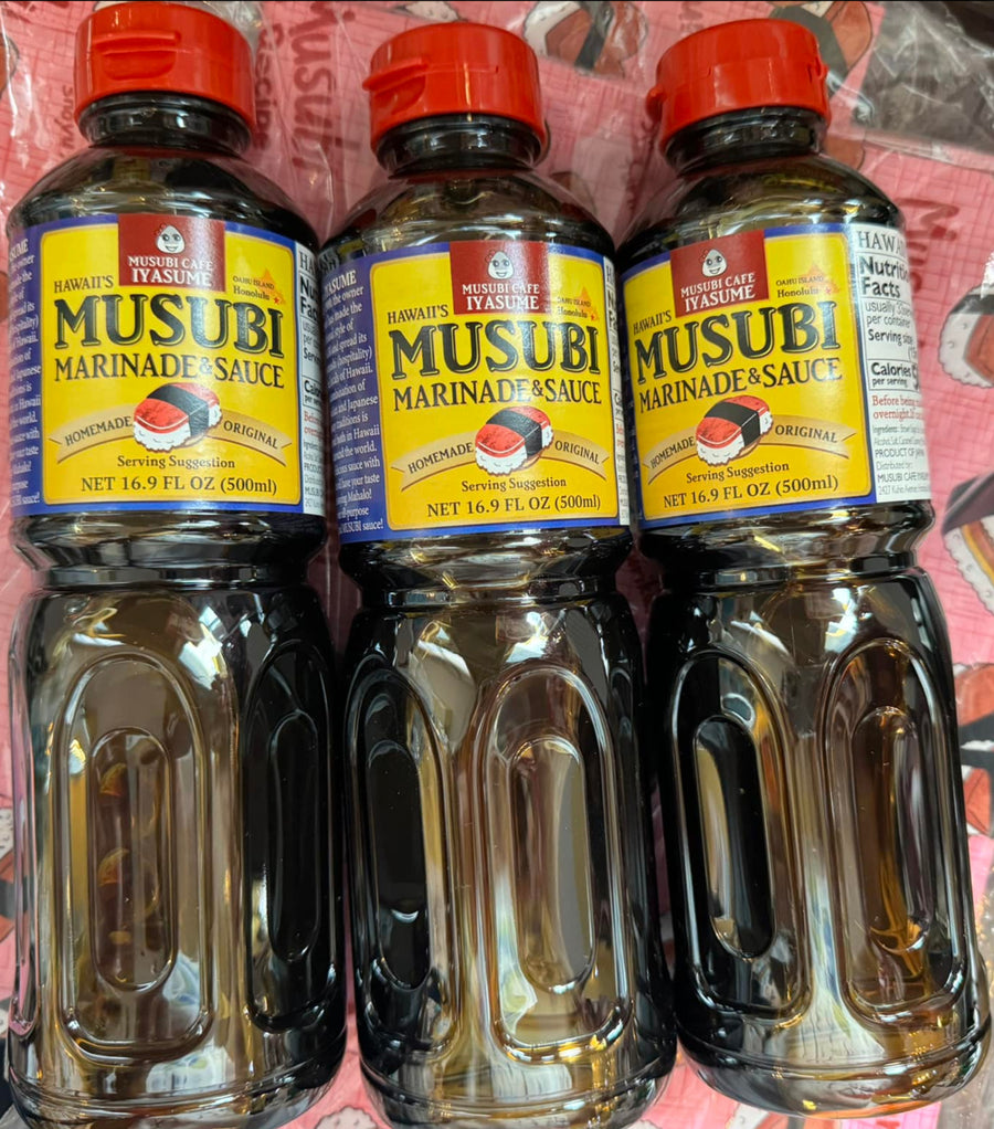 Hawaii's Musubi Marinade & Sauce (Teriyaki Taste) & Eel Sauce