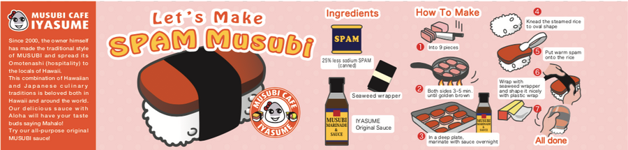 *Musubi Sauce Sticker*