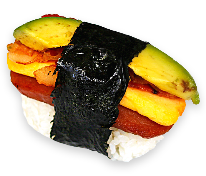Tasty Teriyaki Spam Musubi, Teriyaki Spam Musubi. Pan-fried spam with a  homemade teriyaki glaze packed with sushi rice and wrapped in roasted  seaweed. A delicious Hawaiian Japanese
