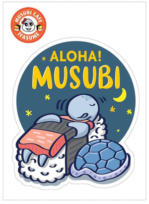Musubi Cafe Iyasume Original Sticker Mixed