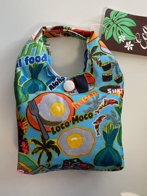 Packable Reusable Bag (Hawaiian Local Food)