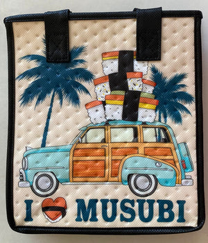 Mini Musubi Eco Bag - Musubi Car on the Beach