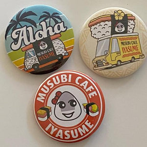 Hawaii Musubi Button Badge